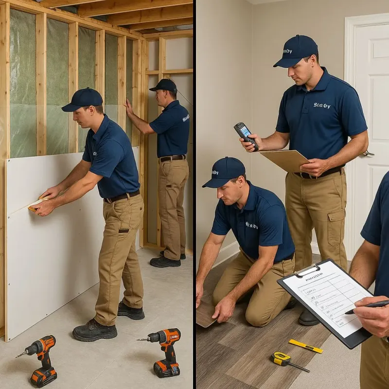 Repairs and Reconstruction process in Oxford, NC