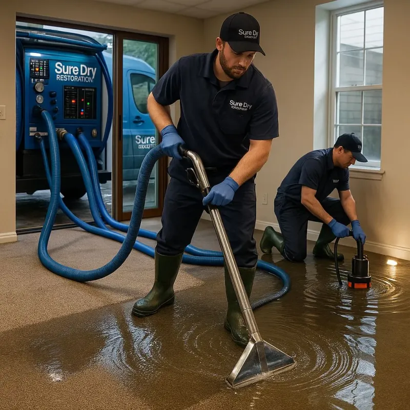 Water Extraction and Removal process in Oxford, NC